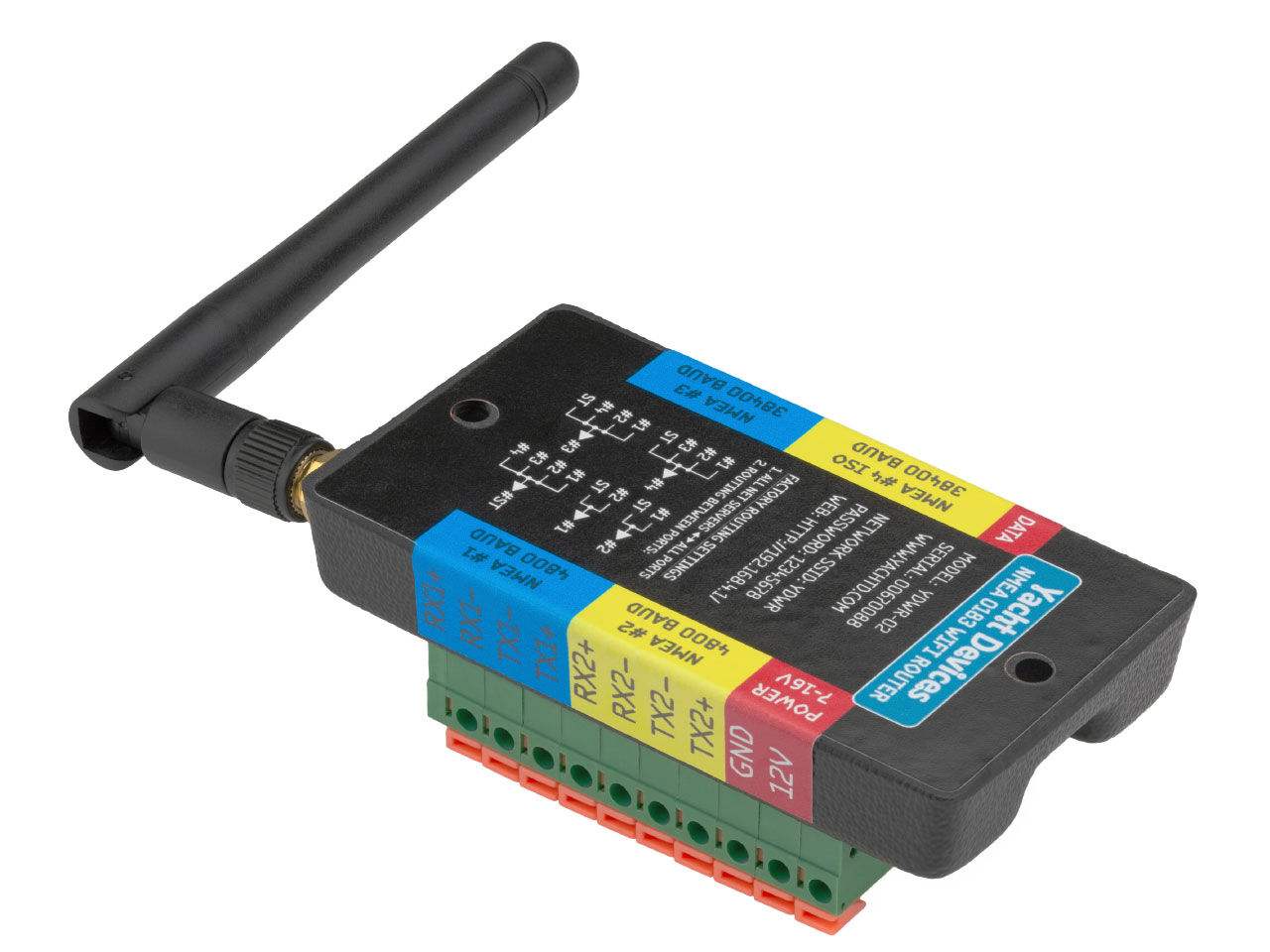 Yacht Devices NMEA0183 Wi-Fi Router YDWR-02