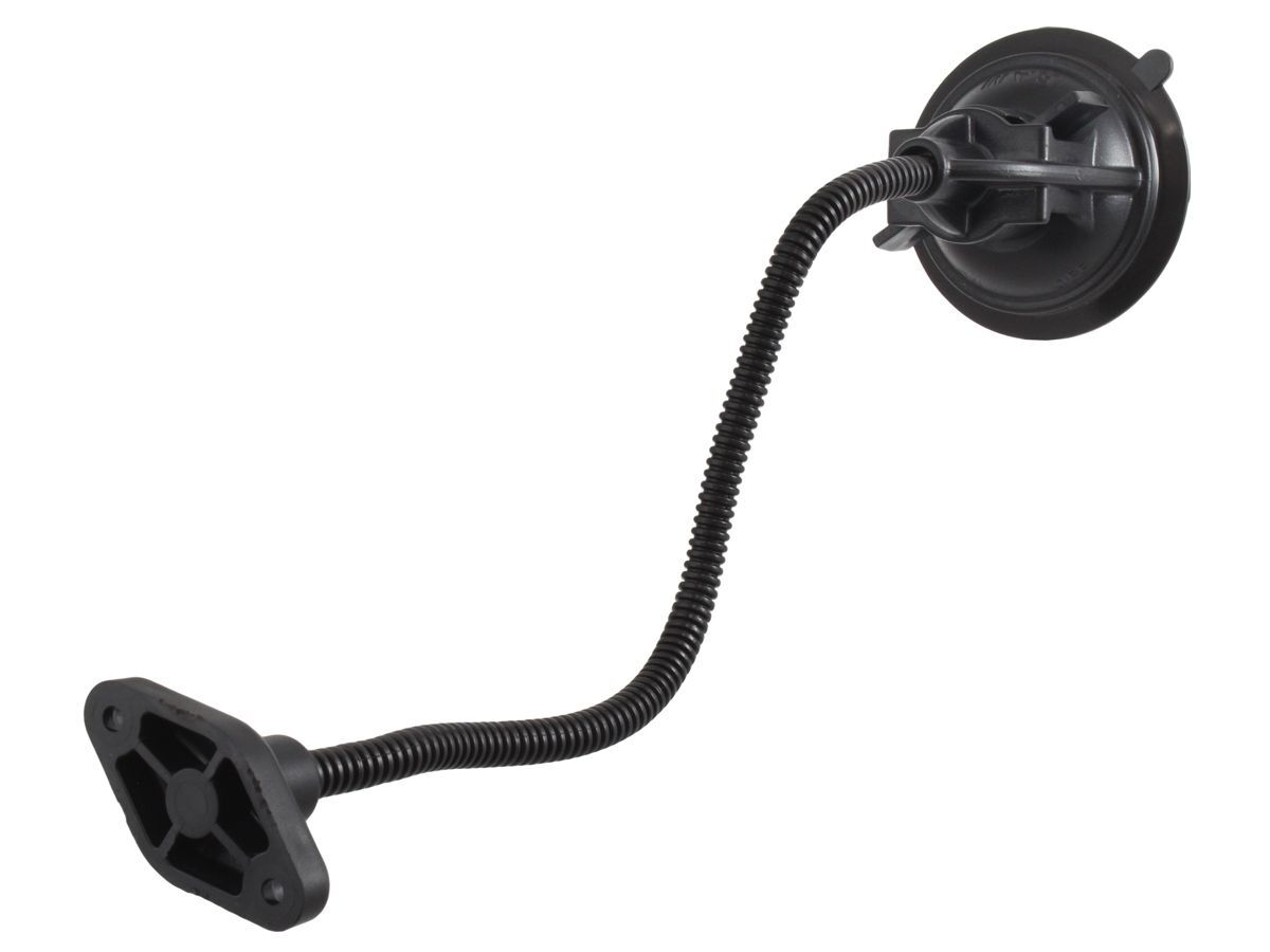 RAM Mounts Verbundstoff-Saugfuss mit Diamond-Anbindung - flexibler Arm (ca. 300 mm), Diamond-Adapter (Trapez), im Polybeutel