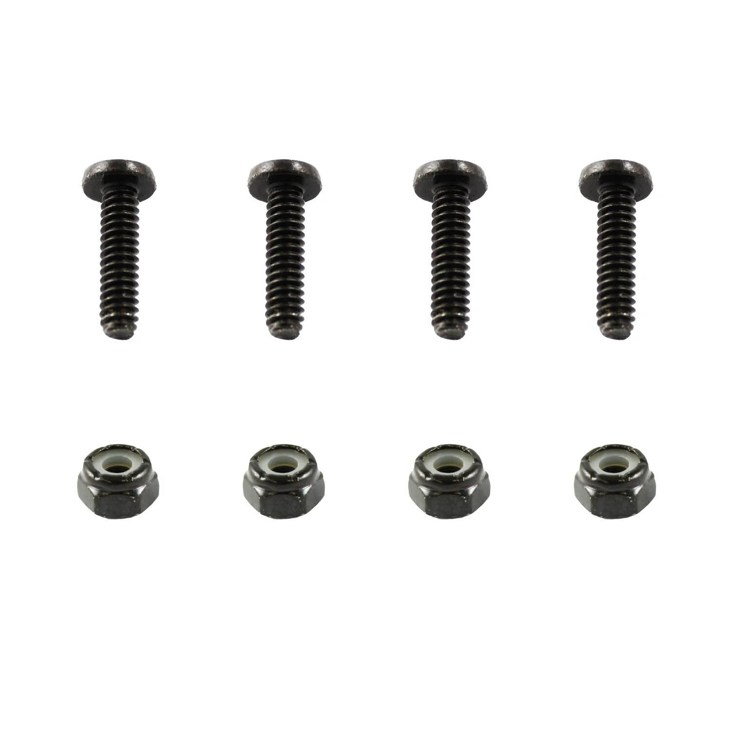 RAM Mounts Schrauben-/Muttern Set für Fischfinder Montage-Rahmen und C-Kugel (1,5 Zoll) Basisplatten - je 4 Schrauben / Muttern