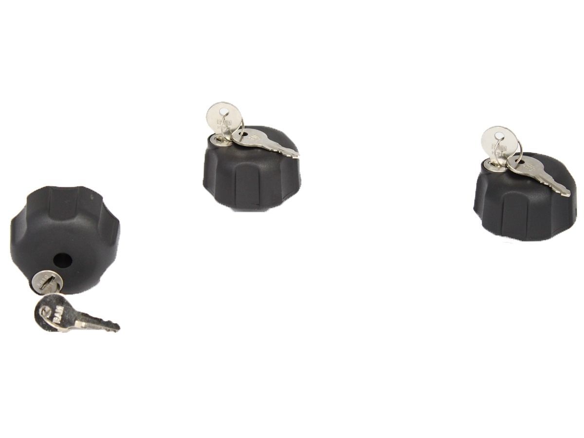 RAM Mounts Safe-N-Secure Sicherungs-Kit für Schwenkarme u. Tele Pole - 3 Schlösser