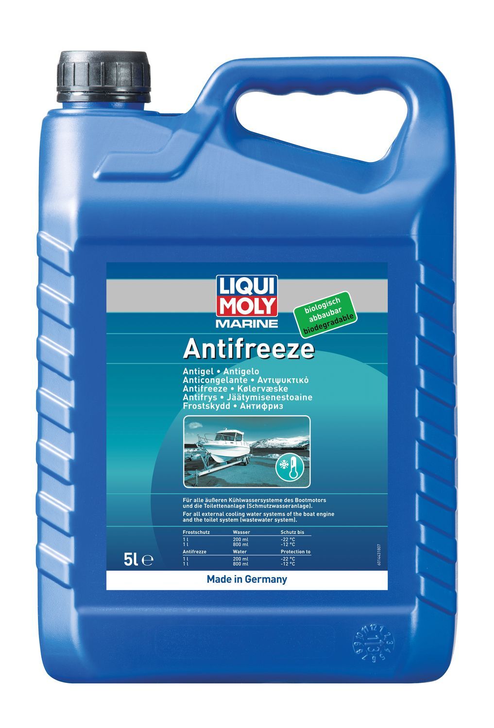 LIQUI MOLY Marine Antifreeze biologisch abbaubar (5l Kanister) LIQUI MOLY Marine Antifreeze biologisch abbaubar (5l Kanister)