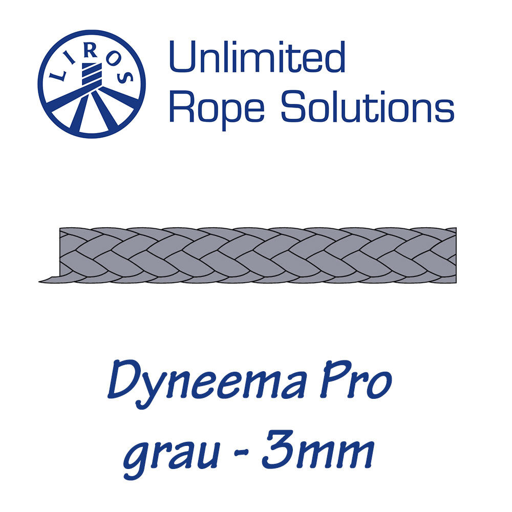 Dyneema D-Pro grau 3mm