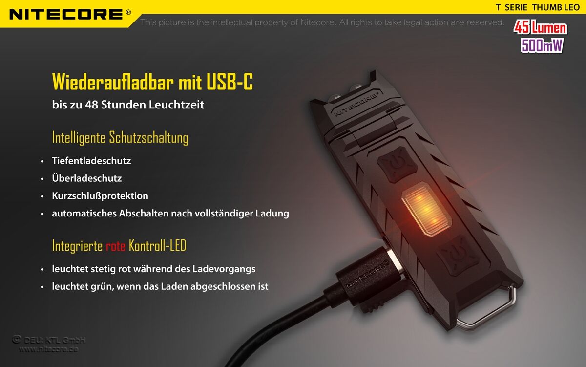 Nitecore Thumb UV