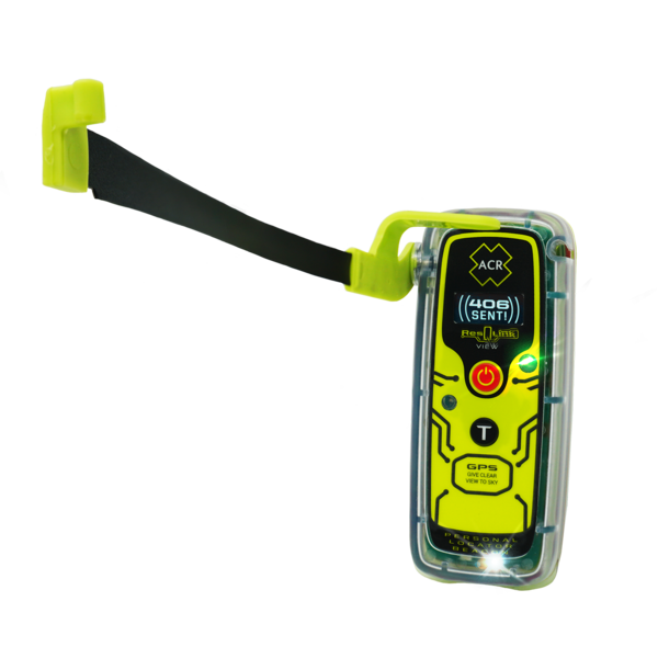 ACR_-_Product_-_ResQLink_425_-_Antenna_Extended_Front ACR ResQLink 400 PLB View mit LCD Display