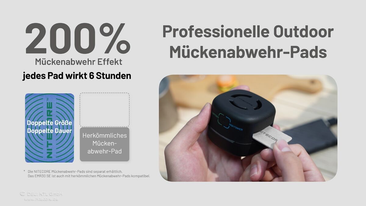 Nitecore EMR30 SE - Mückenabwehrgerät