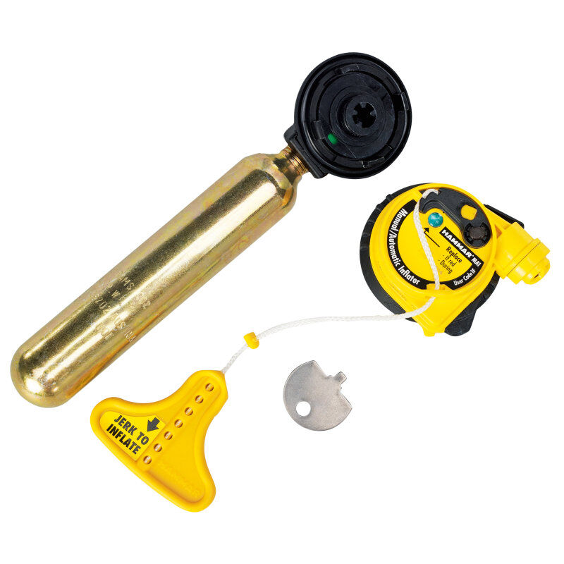 61634 Plastimo 60gr CO2 Kapsel und Hammar Auslöser für Pilot 275N Rettungswesten