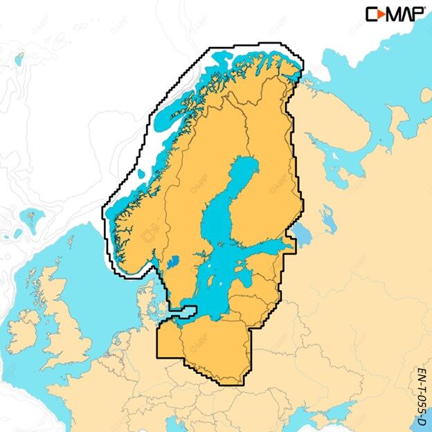 C-MAP Discover-X - SWEDEN, NORWAY, FINLAND AND BALTIC SEA C-MAP Discover-X - SWEDEN, NORWAY, FINLAND AND BALTIC SEA