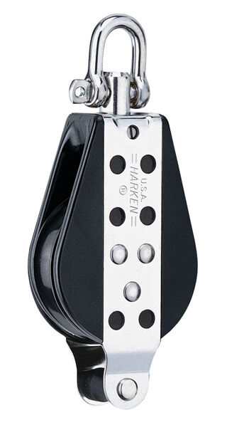Harken 3.00 Single Midrange Block w/Becket (1541)