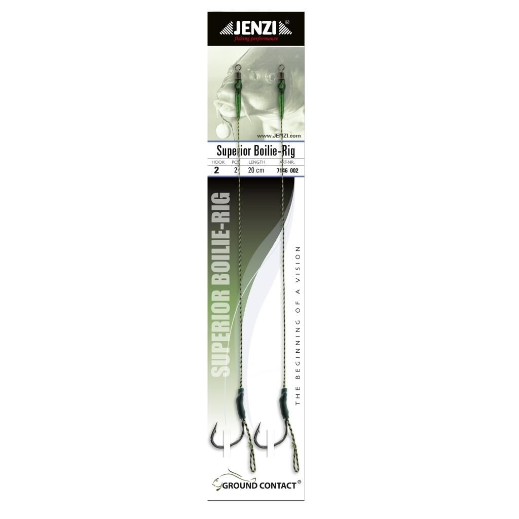 Jenzi Boilie Vorfach, Classic Superior Bolie Rig, Hakengröße 2