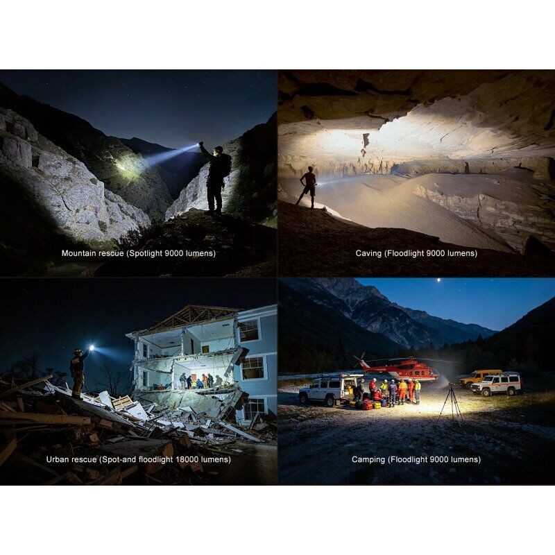 Fenix LR50R V2.0 LED Taschenlampe