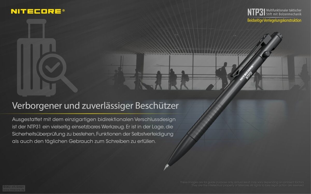 Nitecore Tactical Pen NTP31