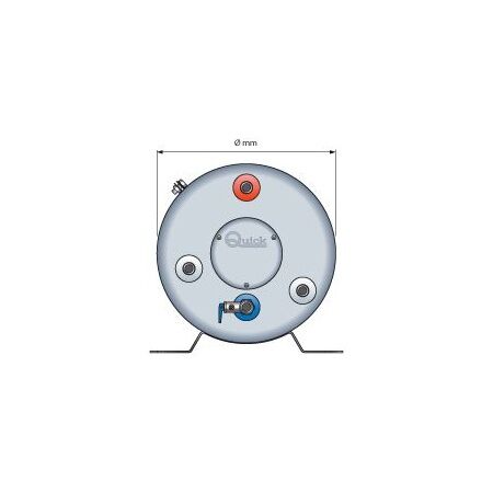 qibx2005-i2 Quick Nautic BX Boiler Warmwasser Stirnseite