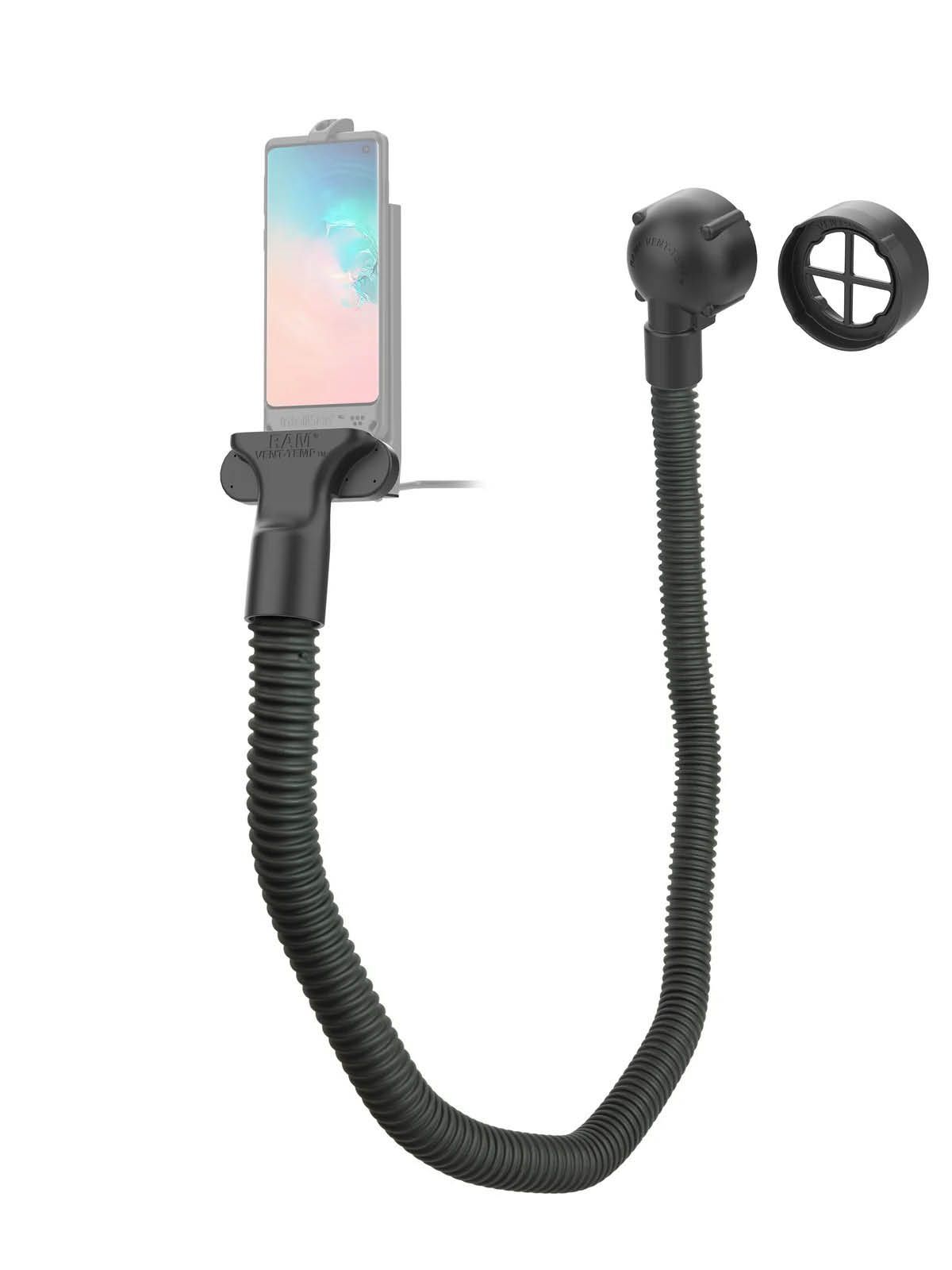 RAM Mounts Vent-Temp™ mit Front-Belüftung für rechteckige Ventilatoren