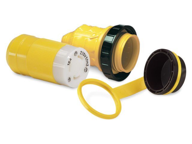 LHTD2216 Marinco 16A 220V Bordstecker Landstrom Set