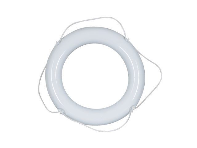 Talamex Rettungsring PVC 60x40cm weiß Talamex Rettungsring PVC 60x40cm weiß
