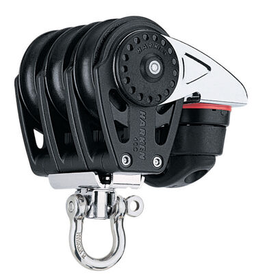 Harken 40mm Triple Carbo Block w/Cam Cleat (2647)