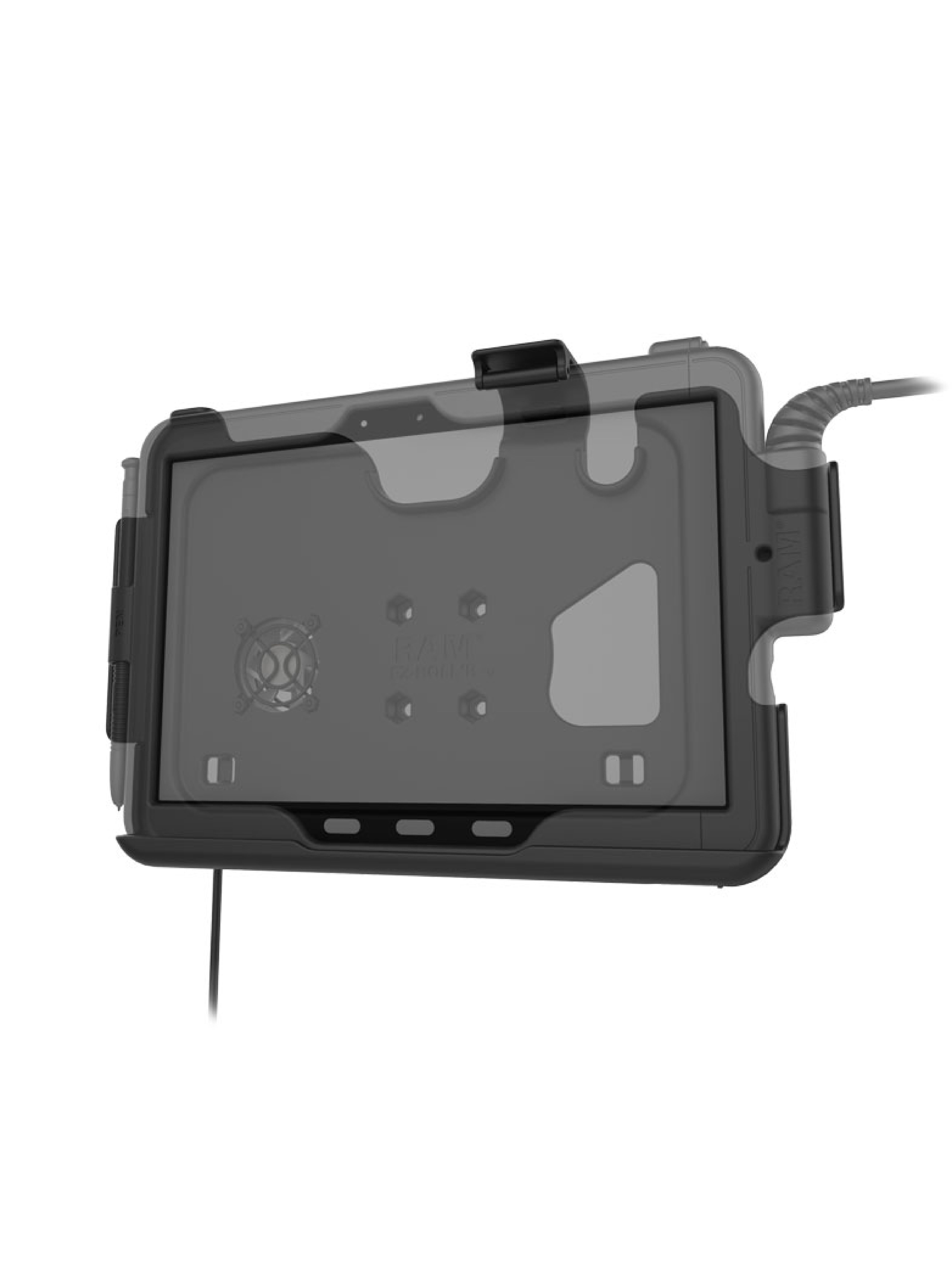 RAM Mounts Tough-Case Halteschale Samsung Tab Active4 Pro & Active5 Pro - mit Ventilator - AMPS-Aufnahme