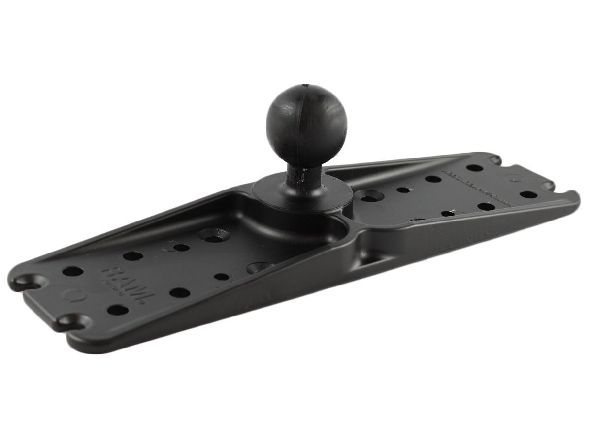 RAM Mounts Universal-Platte (76,2 x 279,4 mm) mit C-Kugel (1,5 Zoll) - im Polybeutel