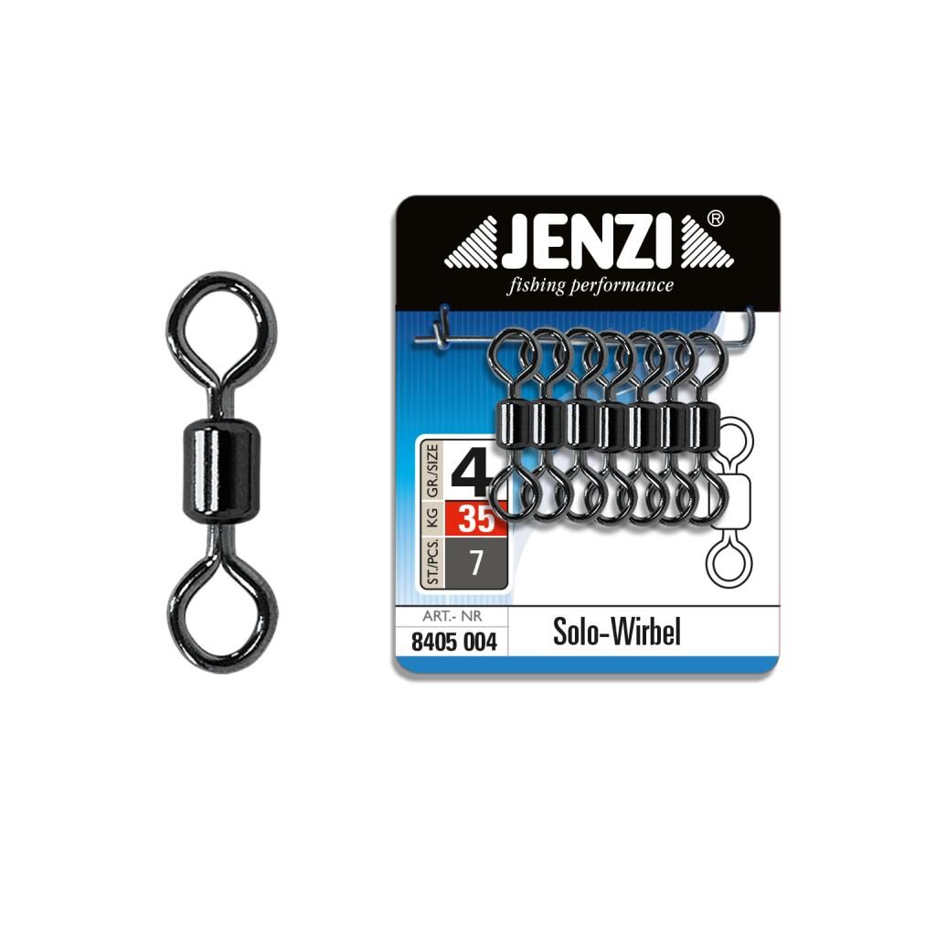 Jenzi Solo-Wirbel in Black-Nickel Ausführung, Größe 4 , 35 Kg