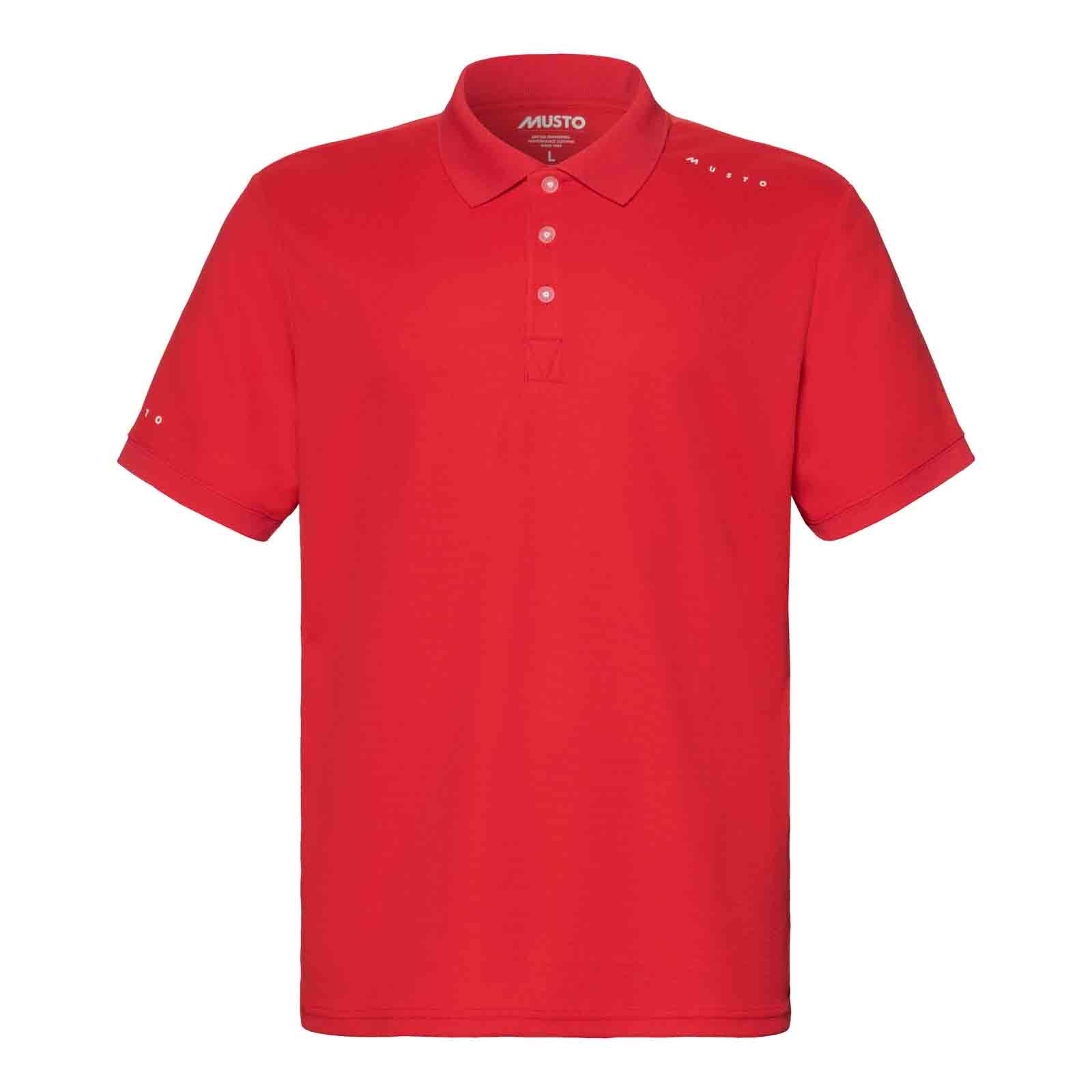 Musto Evo Crew Pro Lite Polo - Red