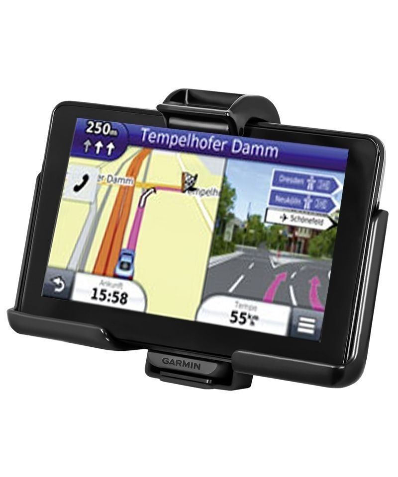 RAM Mounts Gerätehalteschale für Garmin nüvi 3550LM/3590LMT (ohne Schutzhüllen) - Diamond-Anbindung (Trapez), Schrauben-Set, im Polybeutel