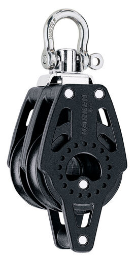 Harken 40mm Carbo Double Swivel Block w/Becket (2639)