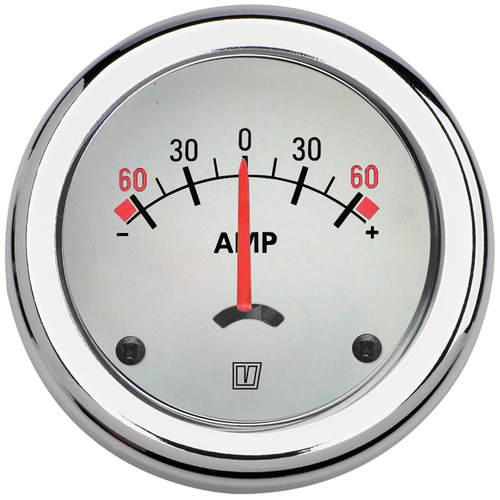 Vetus Amperemeter 12/24V weiß