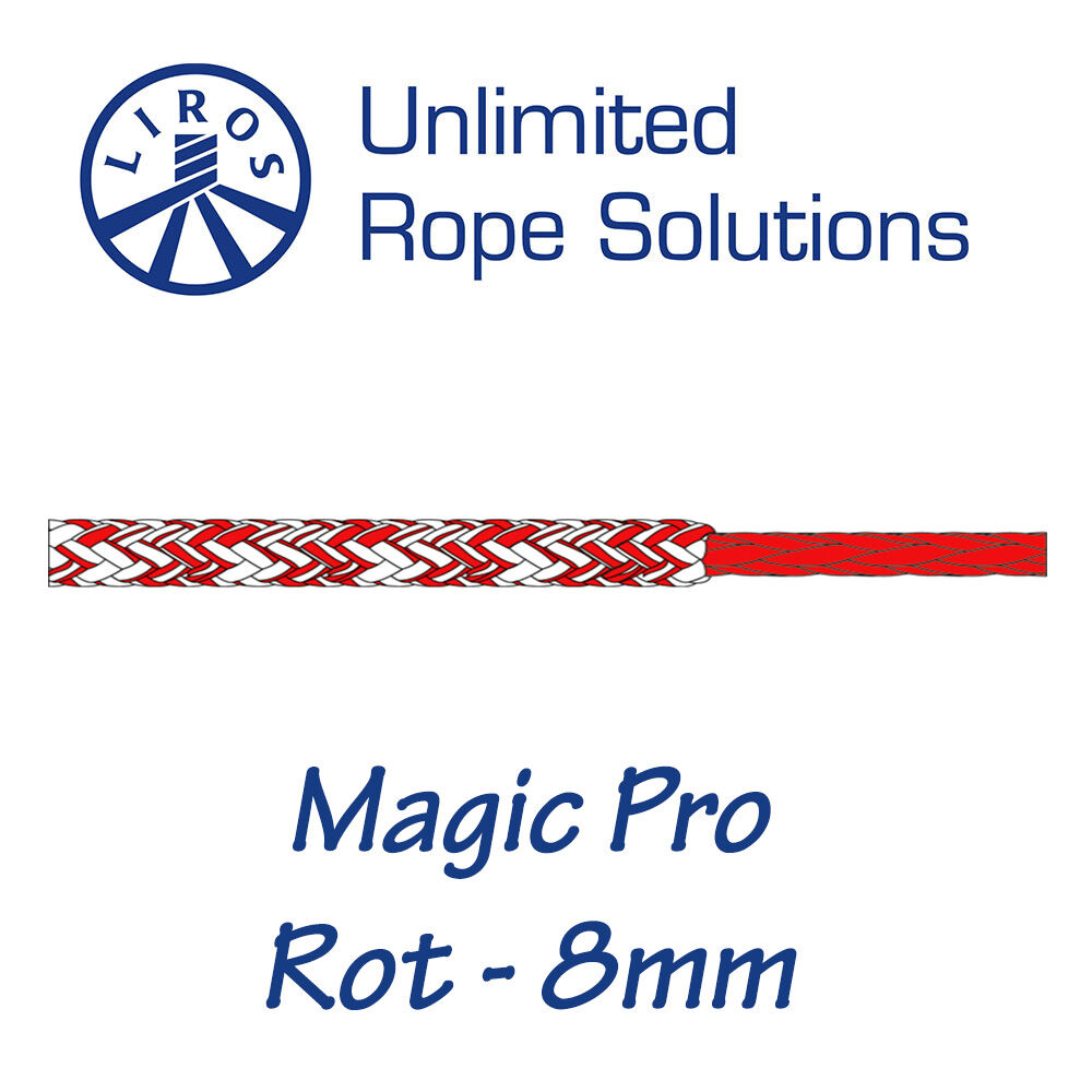 Liros Magig Pro Preis/Meter rot 8mm