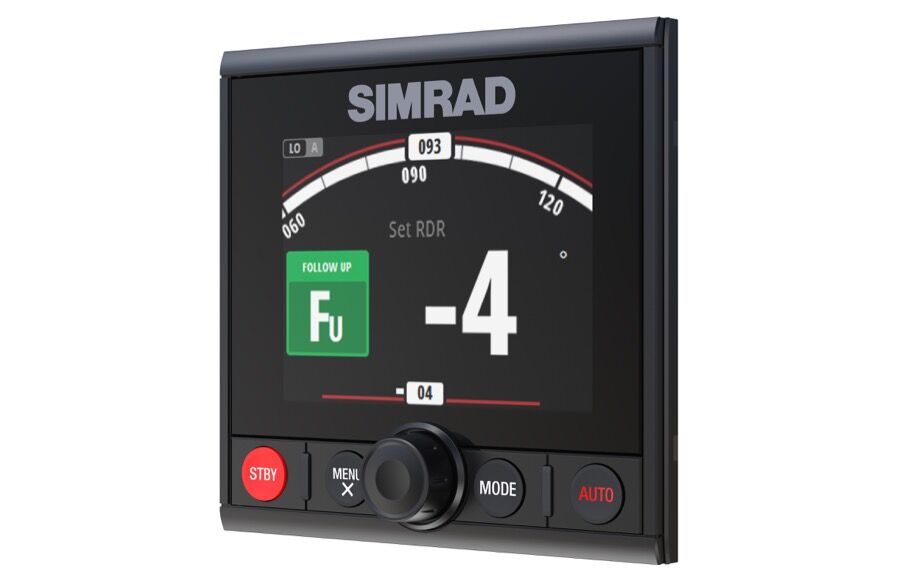 AP44_LF_FollowUp_AP44-Left-Facing__Screen_15046 Im Set das Simrad AP44 Bedienteil