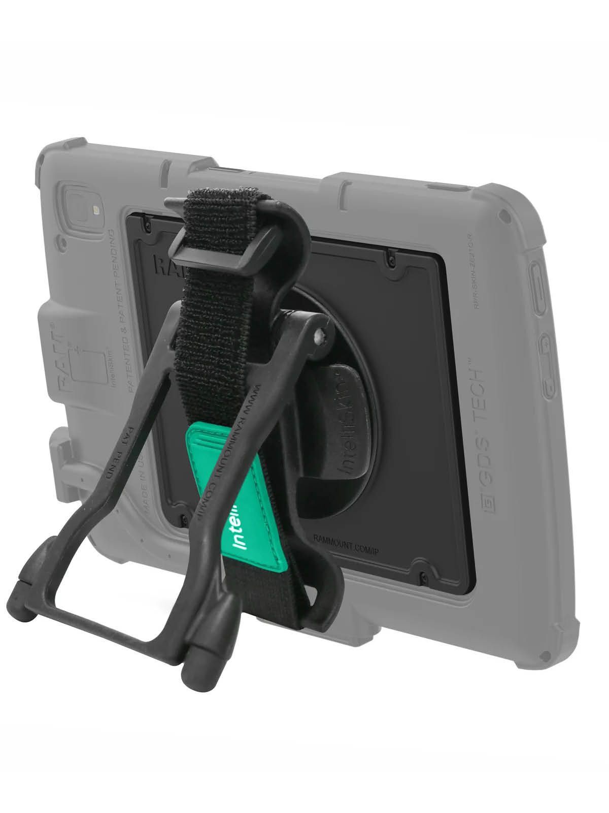 RAM Mounts GDS Handschlaufe für Zebra ET40 & ET45 10 Zoll (mit oder ohne OEM/IntelliSkin Schutzhülle) - Standfunktion