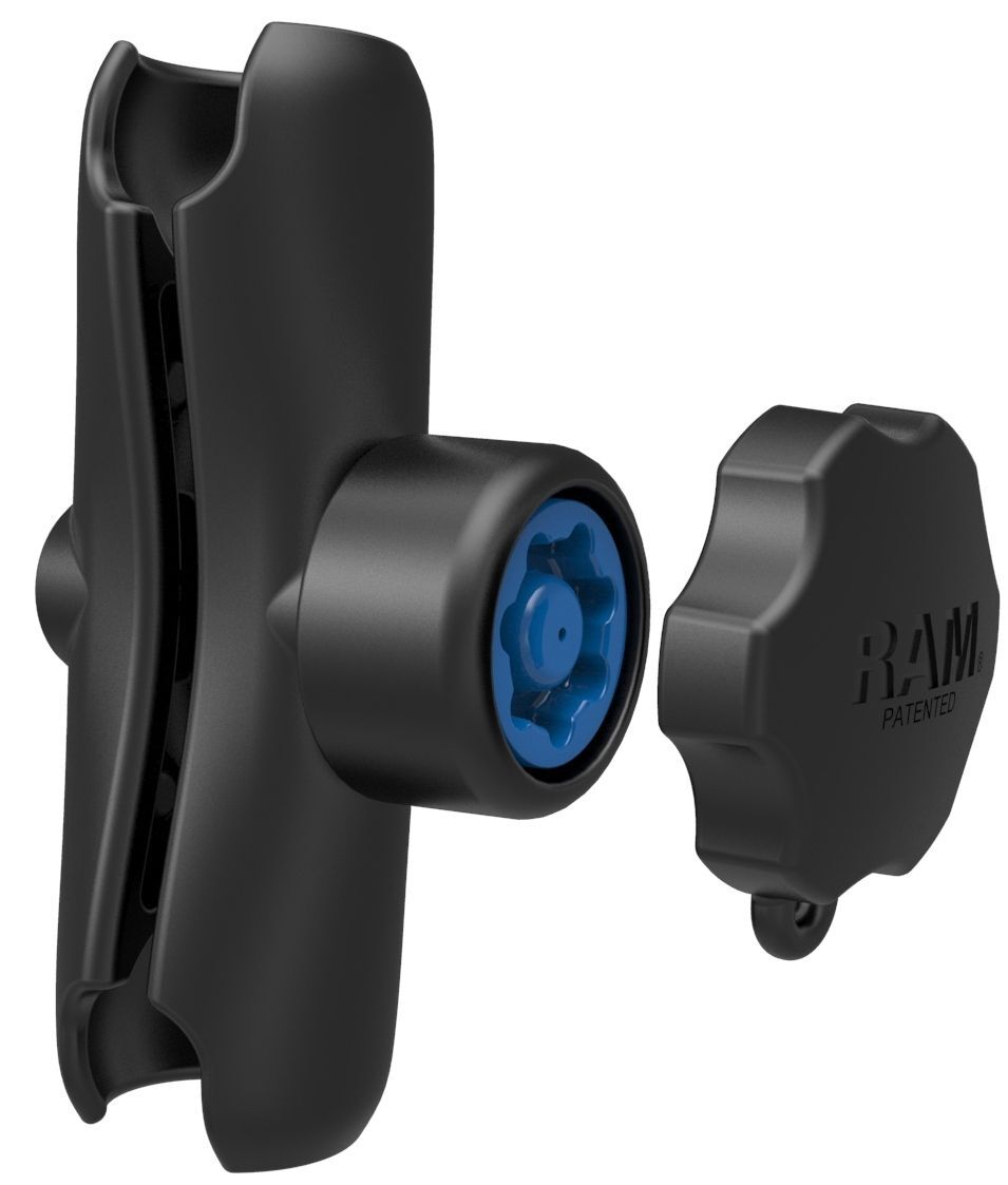 RAM Mounts Verbindungsarm mittel mit Pin-Lock Sicherung - ca. 140 mm lang, C-Kugel (1,5 Zoll), im Polybeutel