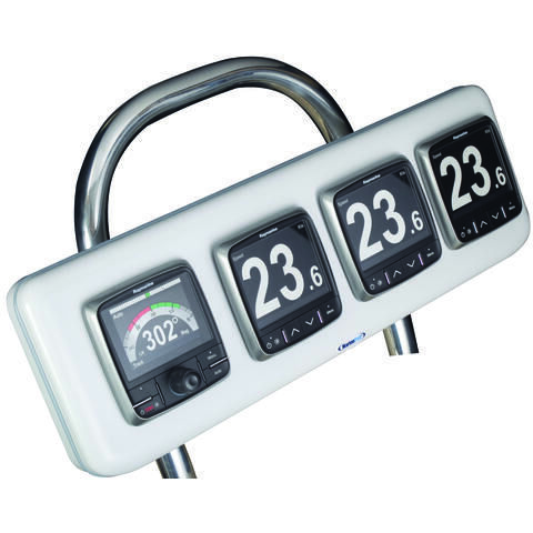 MarinePod i4 Instrumenten Pod mit Edelstahlhalterungen