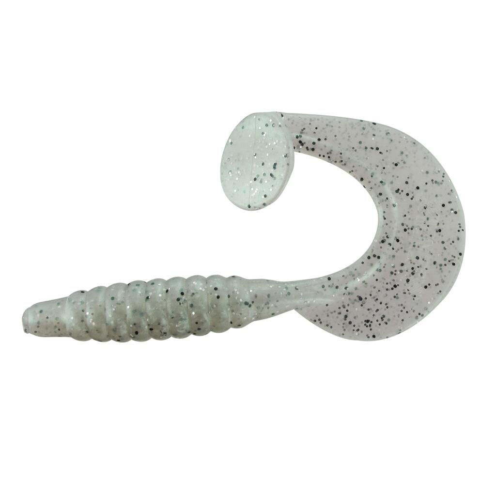 Jenzi Gummifisch Button Tail Twister Farbe C  8,5 cm