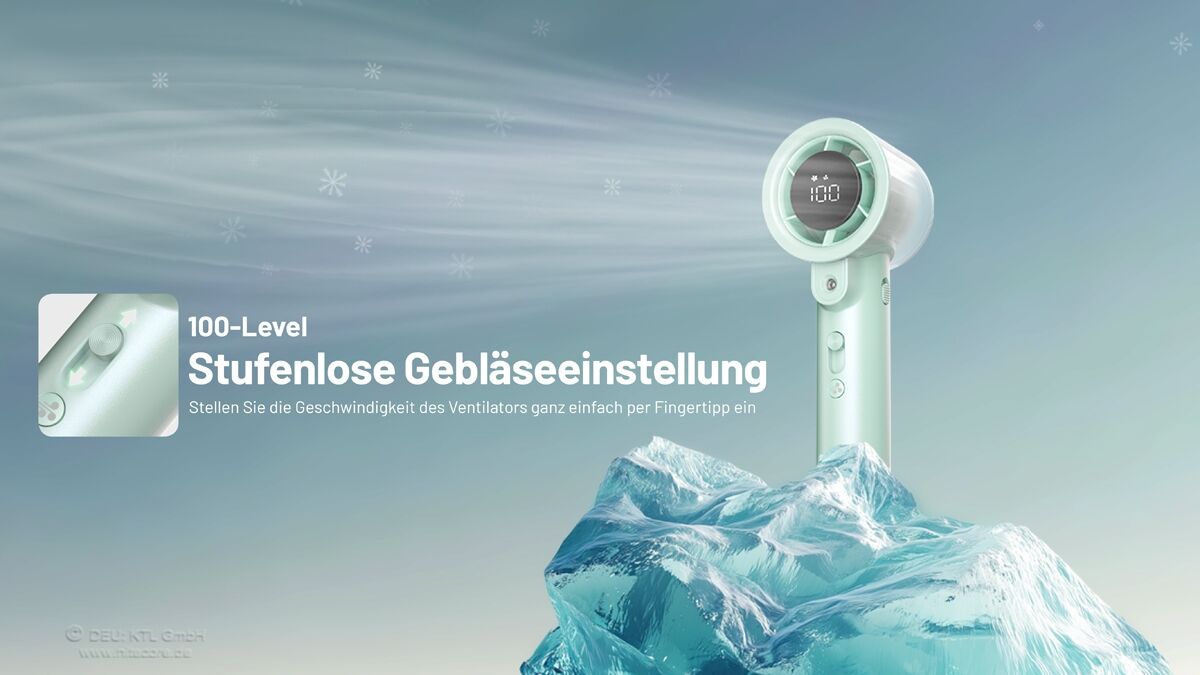 Nitecore izzCool20 Pro - Ventilator mit Zersteuber, grün