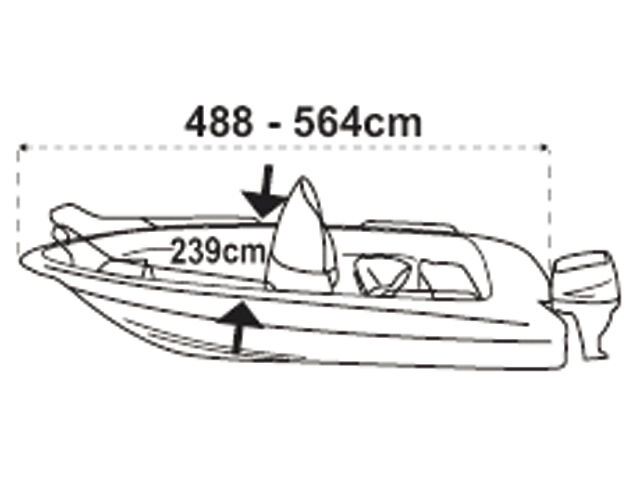 Talamex Boots- Dinghy Persenning Cover S
