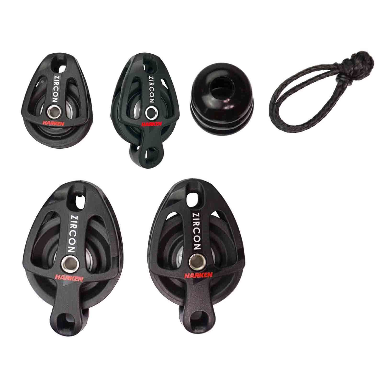 Harken J70 Zircon Großschotsystem mit Softschäkel