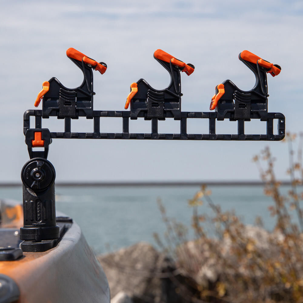 SideStage Pro Rod Rack includes 6 FlipGrips, 2 ClickTrac Rails, LNL Mount