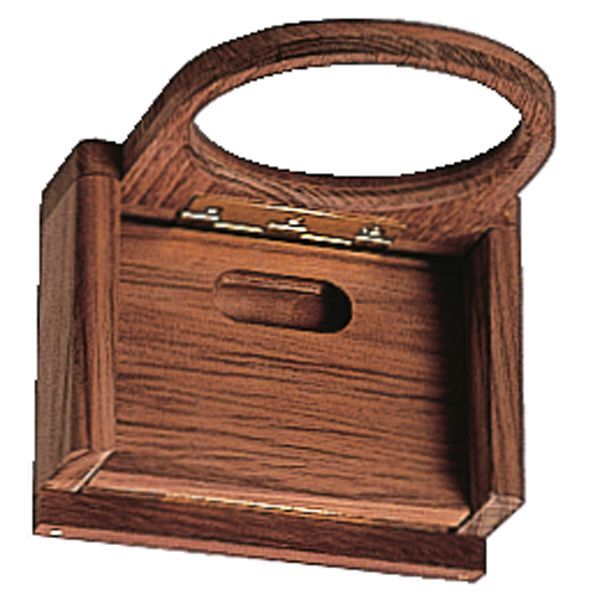Roca Glashalter Teak klappbar 11,5x4,5x10,5cm Roca Glashalter Teak klappbar 11,5x4,5x10,5cm