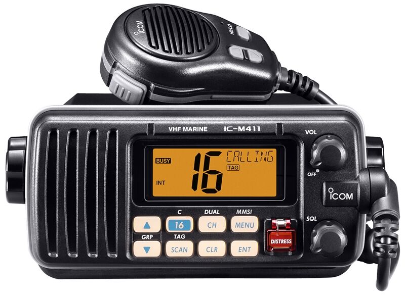 ICOM IC-M411 UKW Funkanlage inkl. GPS (DSC/ATIS) Gebraucht, leichte Gebrauchsspuren