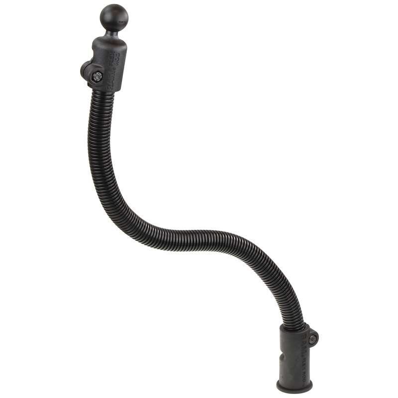 image_RAP-B-TRA1-18U_1 RAM Mounts Flex Rod mit B-Kugel (1 Zoll) für Tough-Track Schienen - Länge ca. 455 mm