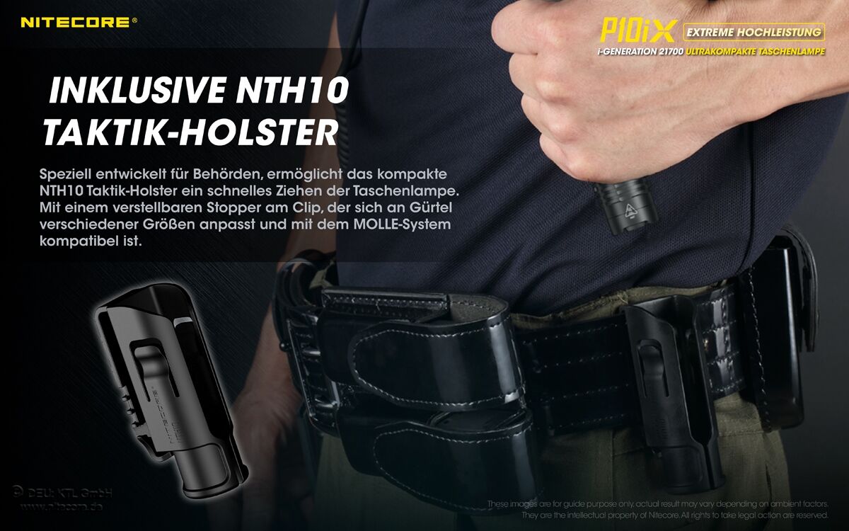 Nitecore P10iX - 4000 Lumen