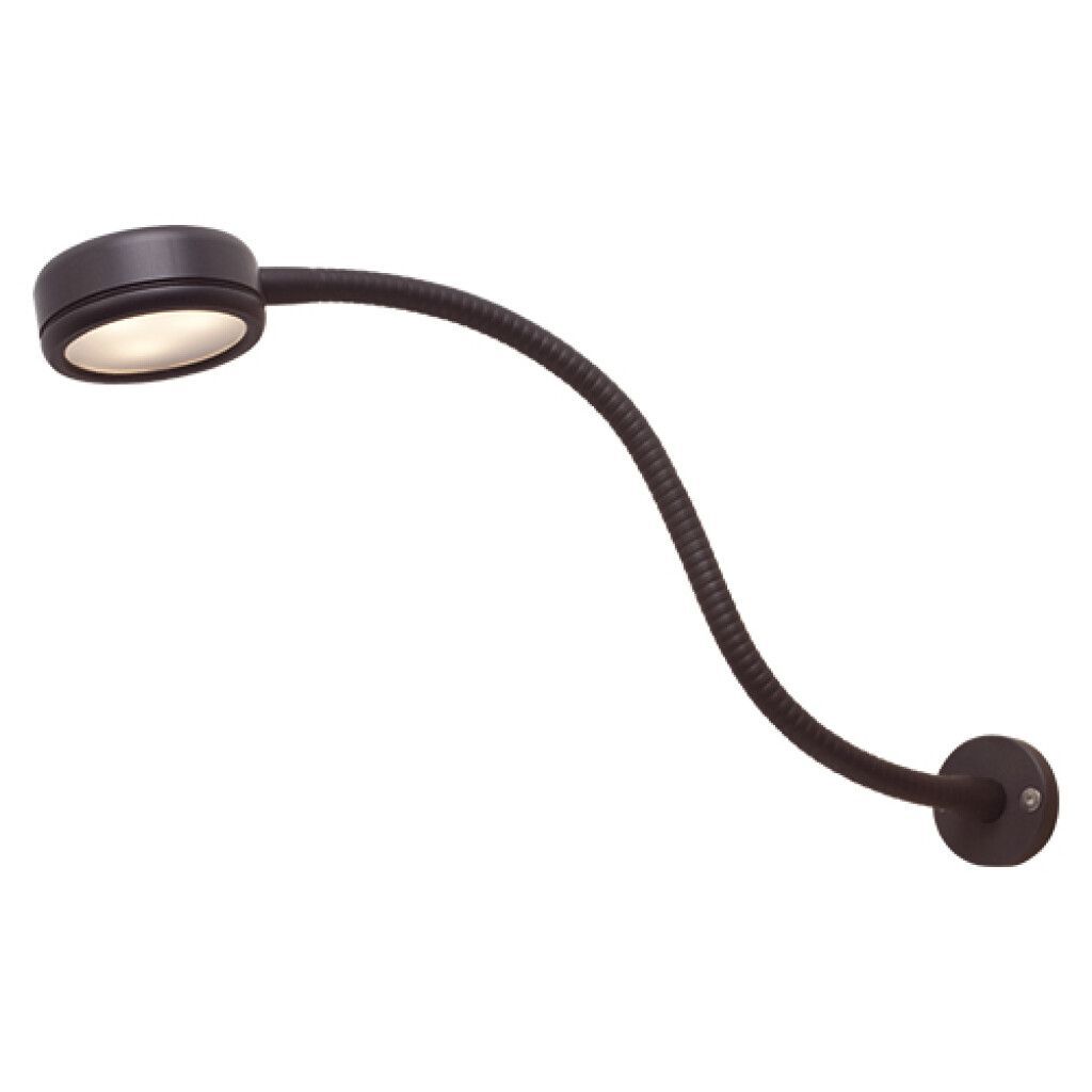 LED-Flexleuchte 05 IP68, 300mm, schwarz eloxiert rot/warmweiss, 10-30V DC, max. 3 W, mit Dimmer