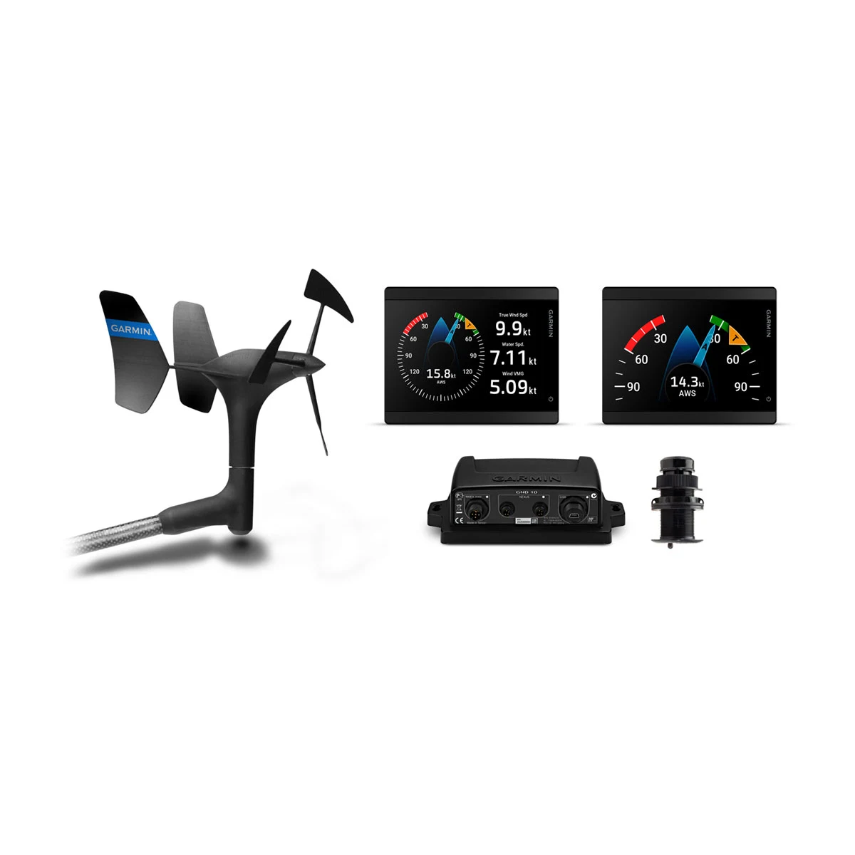 Garmin GMI 40 – Double Wired Sail Bundle mit Wind- und Durchbruchgeber