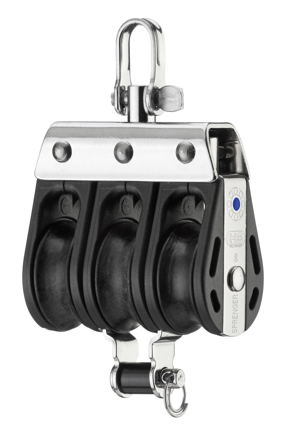 35655-400-00 Sprenger S-Block Nadellagerblock dreifach mit Wirbel und Hundsfott