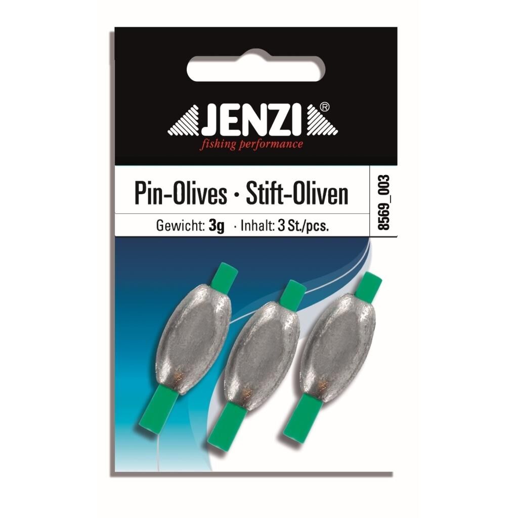 Jenzi Stift-Oliven-Blei, verpackt Anzahl 3 St/SB 3,0 g