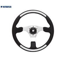 Plastimo Steuerrad SANTORINI schwarz silber 350mm