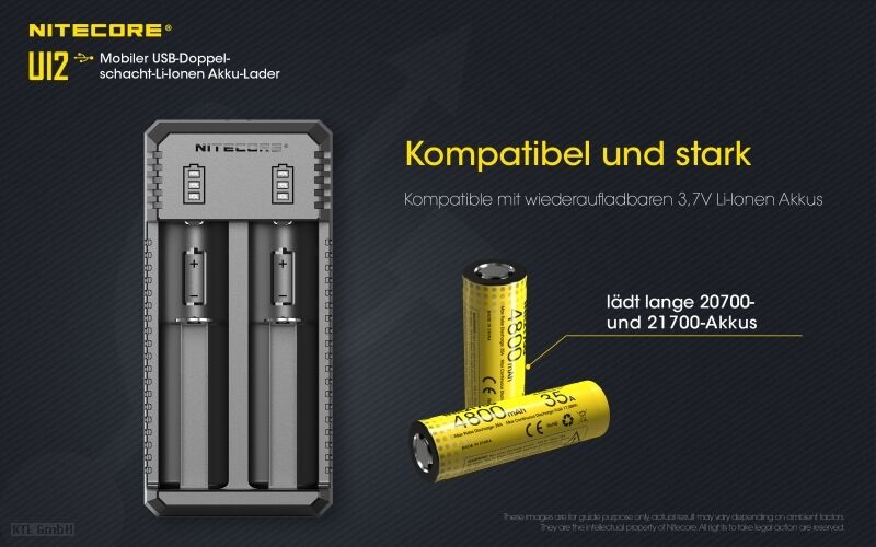 Nitecore USB Lader UI2