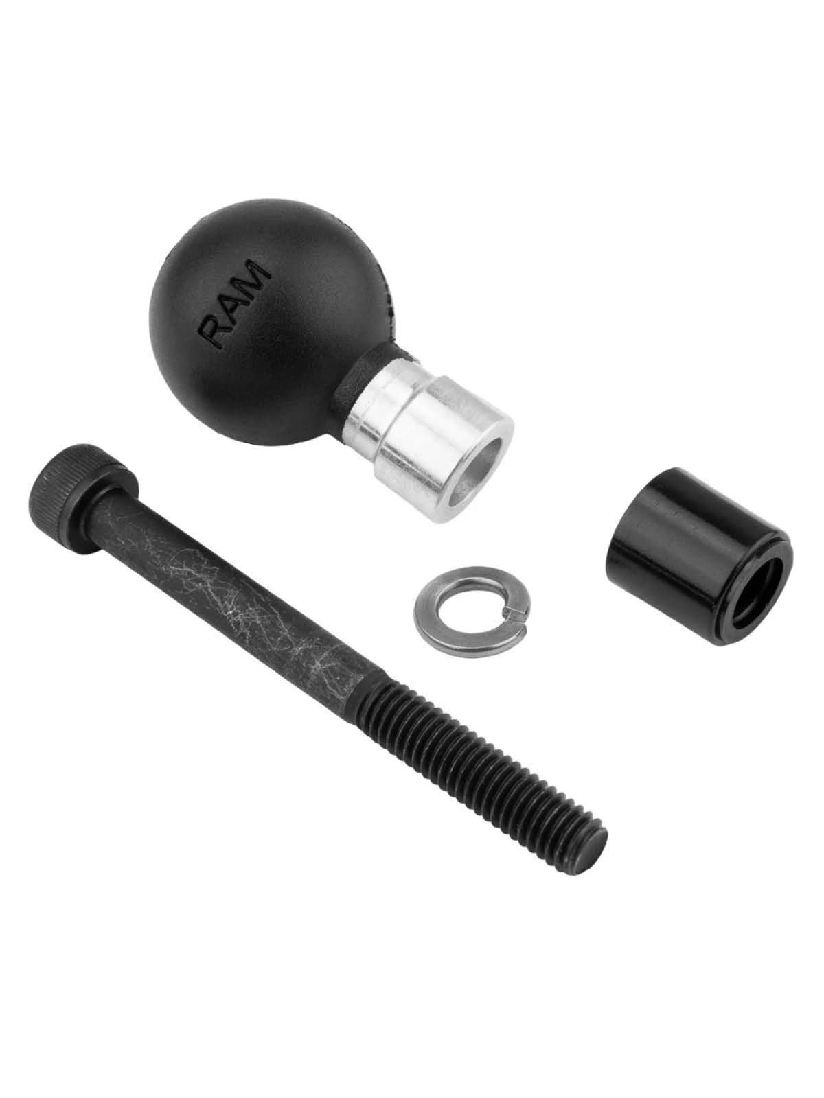 RAM Mounts Kugel-Adapter mit M6 x 60 mm Schraube - B-Kugel (1 Zoll)