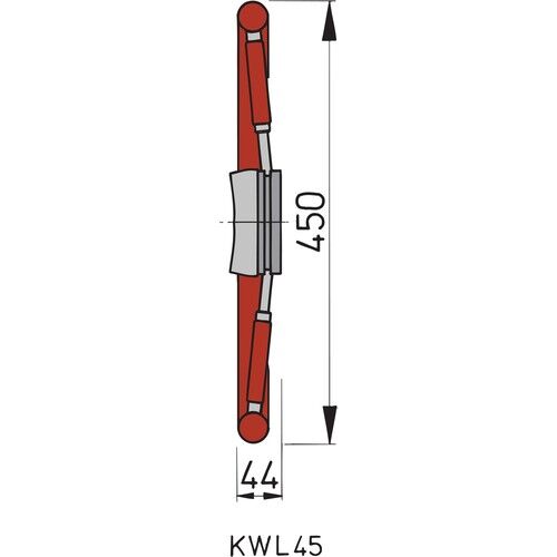 Vetus Steuerrad KW45, Mahagoniholzring, 45cm