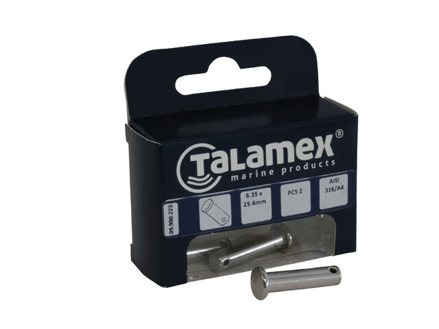 LNKZ7551 Talamex Steckbolzen Edelstahl (verschiedene Größen)